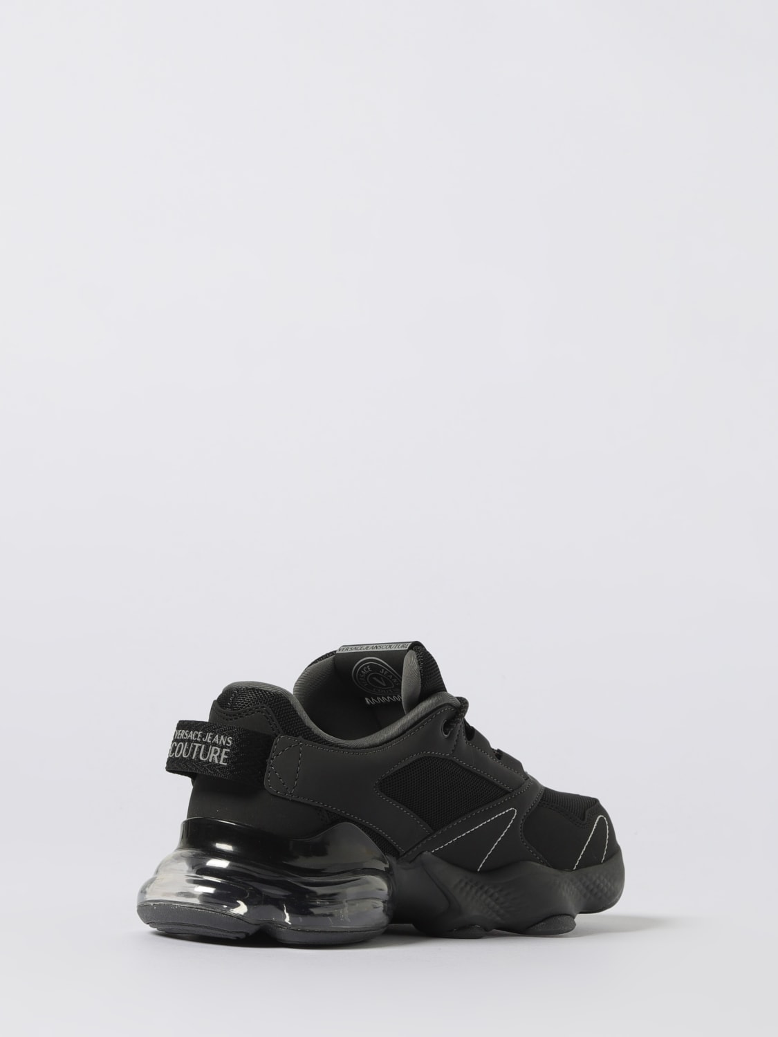 VERSACE JEANS COUTURE SNEAKERS: Sneakers men Versace Jeans Couture, Black - Img 3