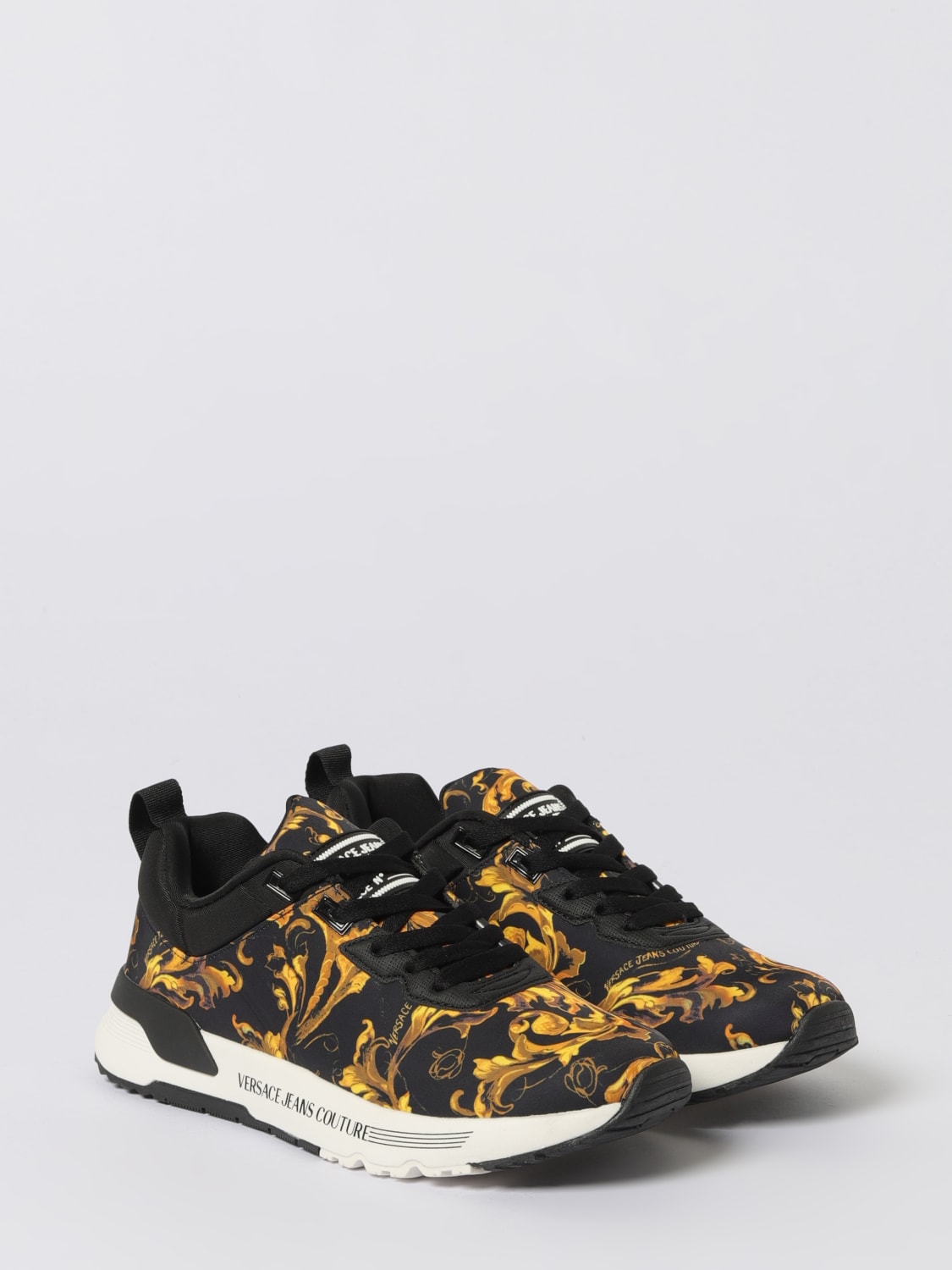 VERSACE JEANS COUTURE SNEAKERS: Sneakers herren Versace Jeans Couture, Schwarz - Img 2