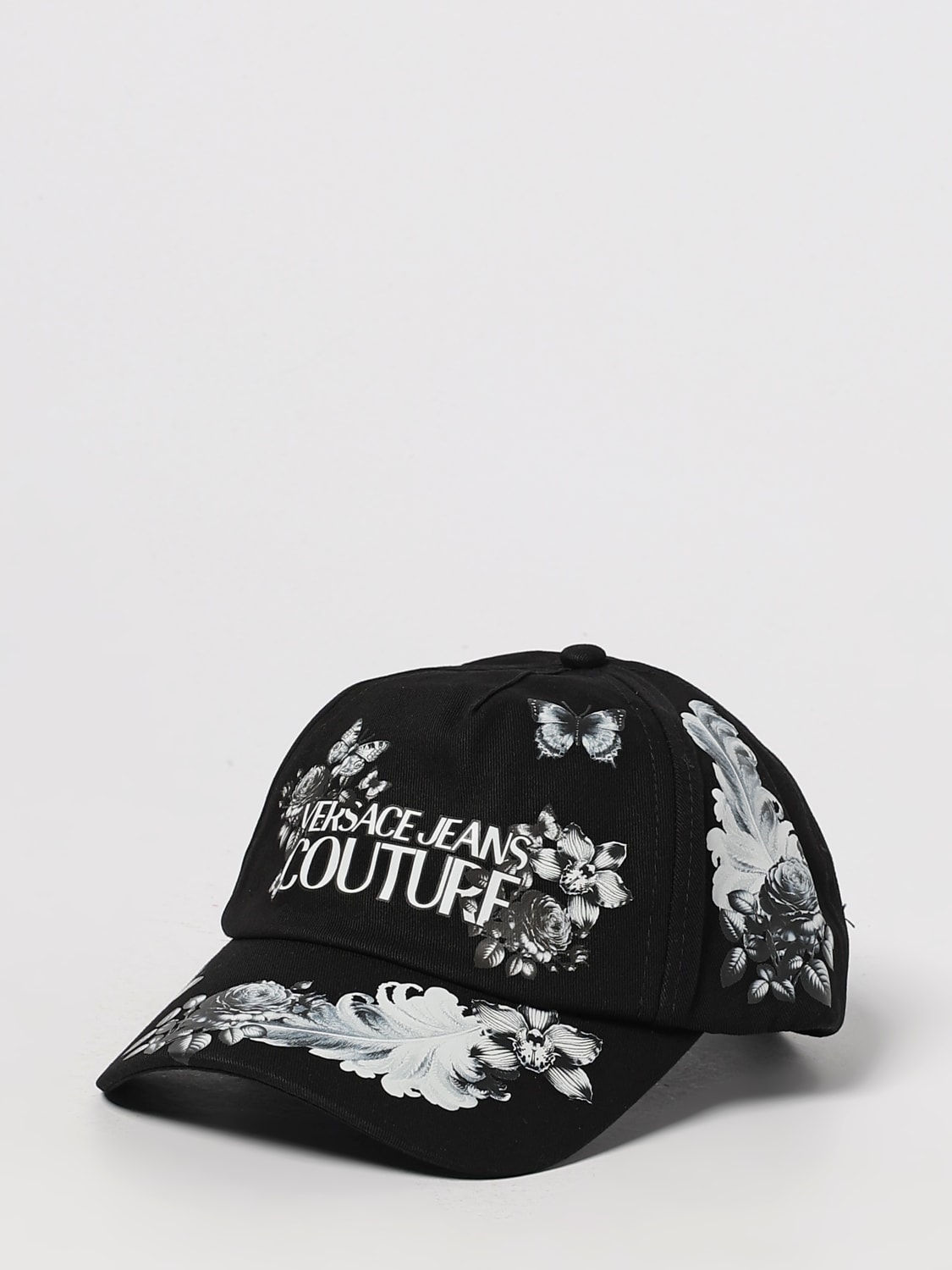 VERSACE JEANS COUTURE HAT: Hat men Versace Jeans Couture, Black - Img 1
