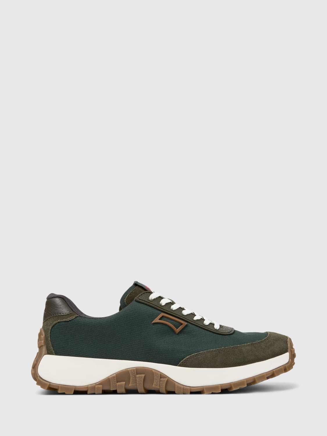 CAMPER SNEAKERS: Sneakers Drift Trail Camper in pelle e tessuto , Verde - Img 1