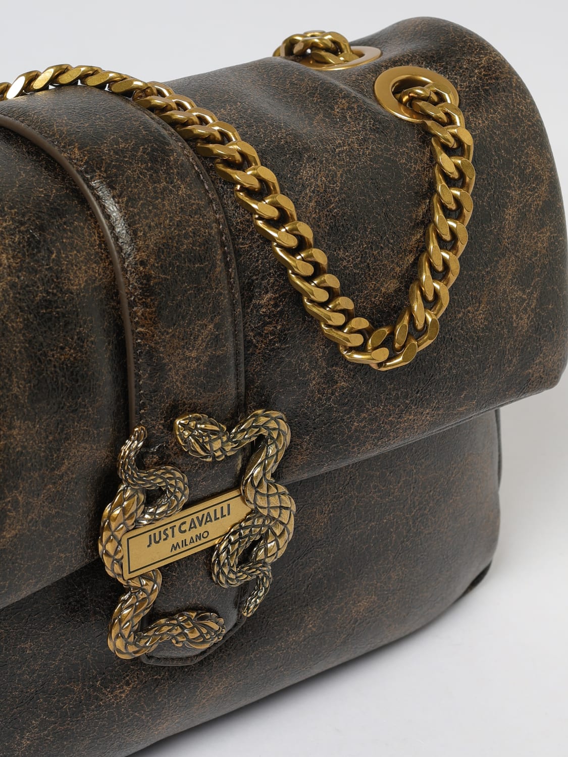 JUST CAVALLI 肩包: 斜挎包 女士 Just Cavalli, 棕色 - Img 3