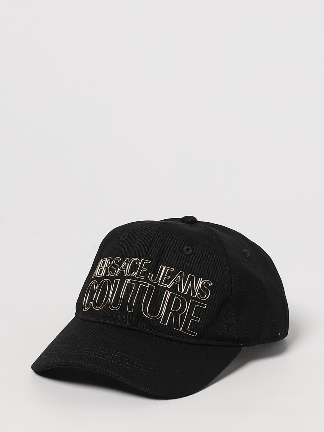 VERSACE JEANS COUTURE HAT: Hat men Versace Jeans Couture, Gold - Img 1
