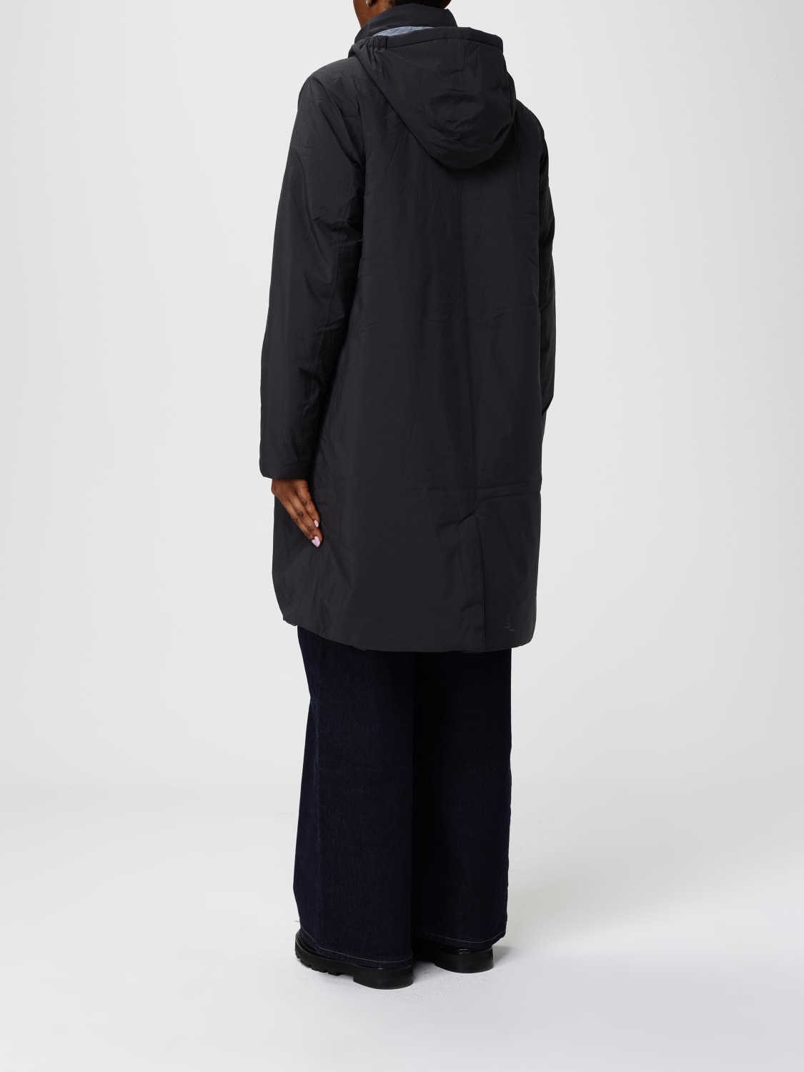 K-WAY COAT: Coat woman K-way, Black - Img 2