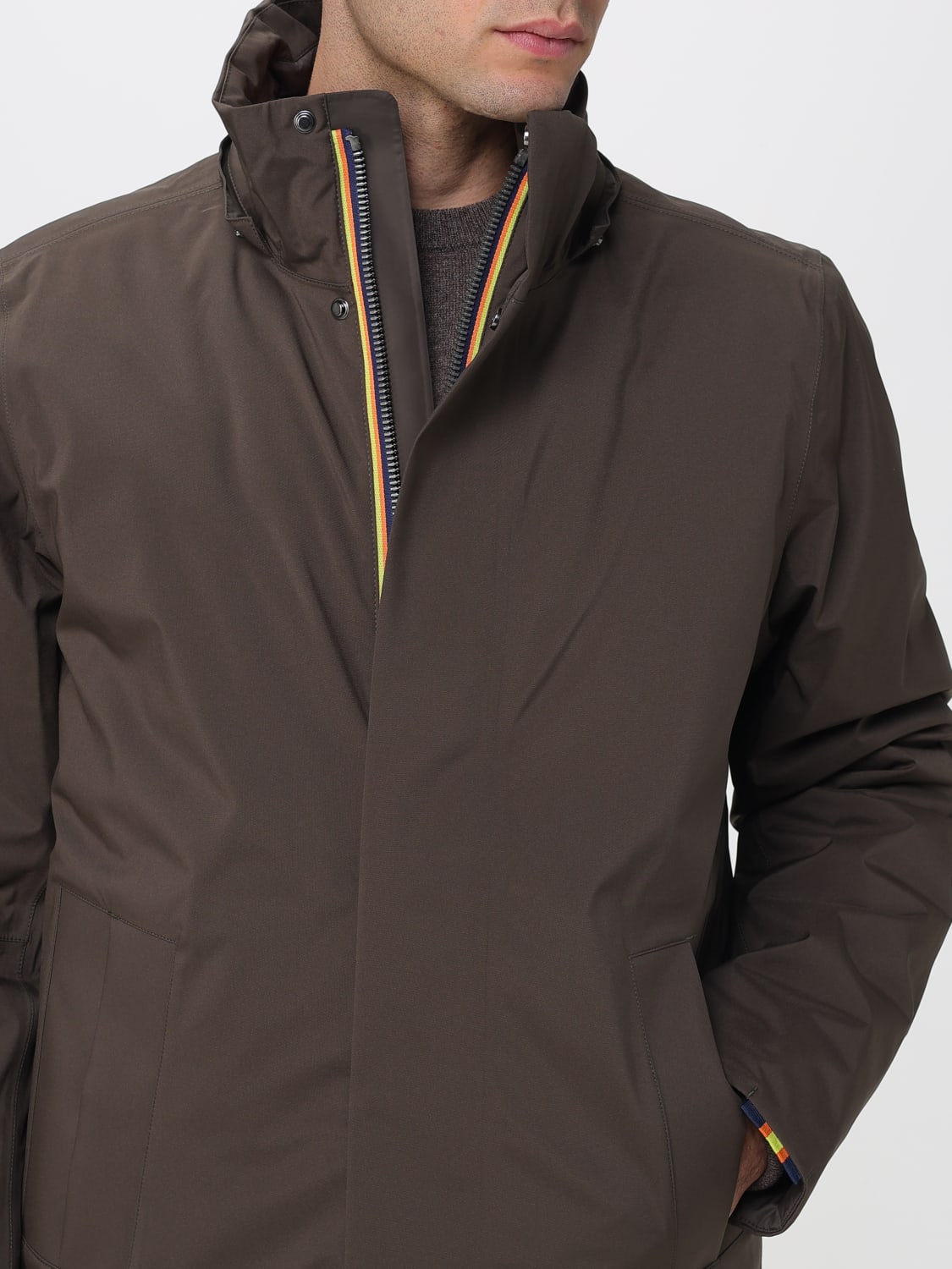 K-WAY COAT: Coat men K-way, Kaki - Img 4