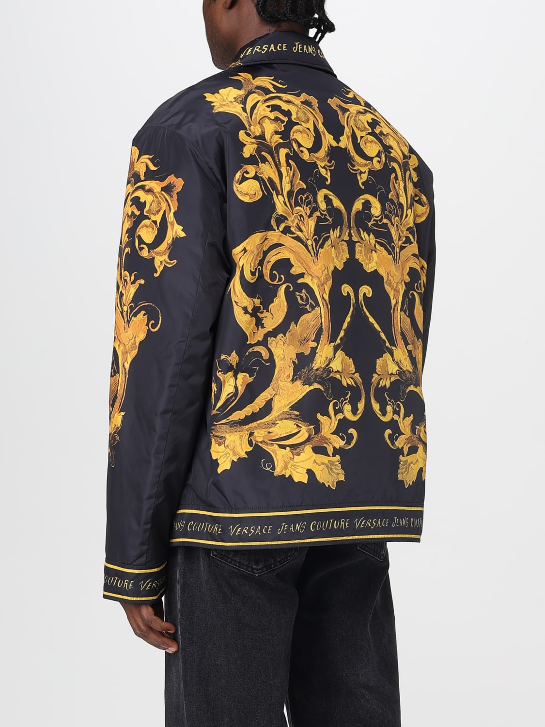 VERSACE JEANS COUTURE JACKET: Blazer men Versace Jeans Couture, Black - Img 2