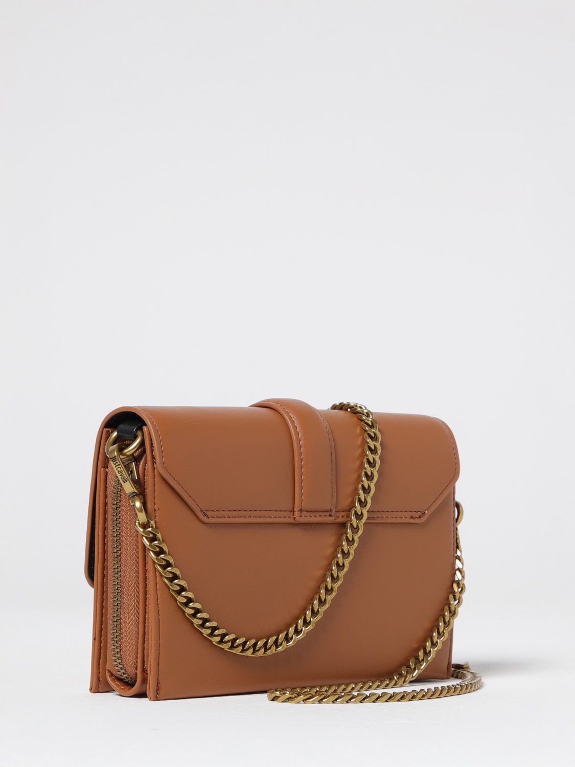 JUST CAVALLI CROSSBODY BAG: Wallet woman Just Cavalli, Brown - Img 2