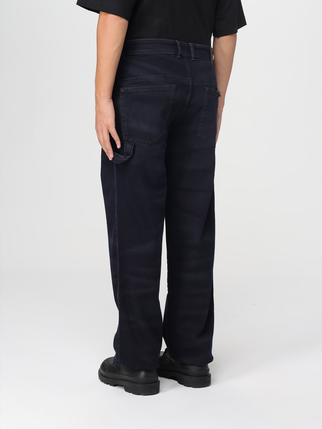 VERSACE JEANS COUTURE JEANS: Jeans men Versace Jeans Couture, Navy - Img 2