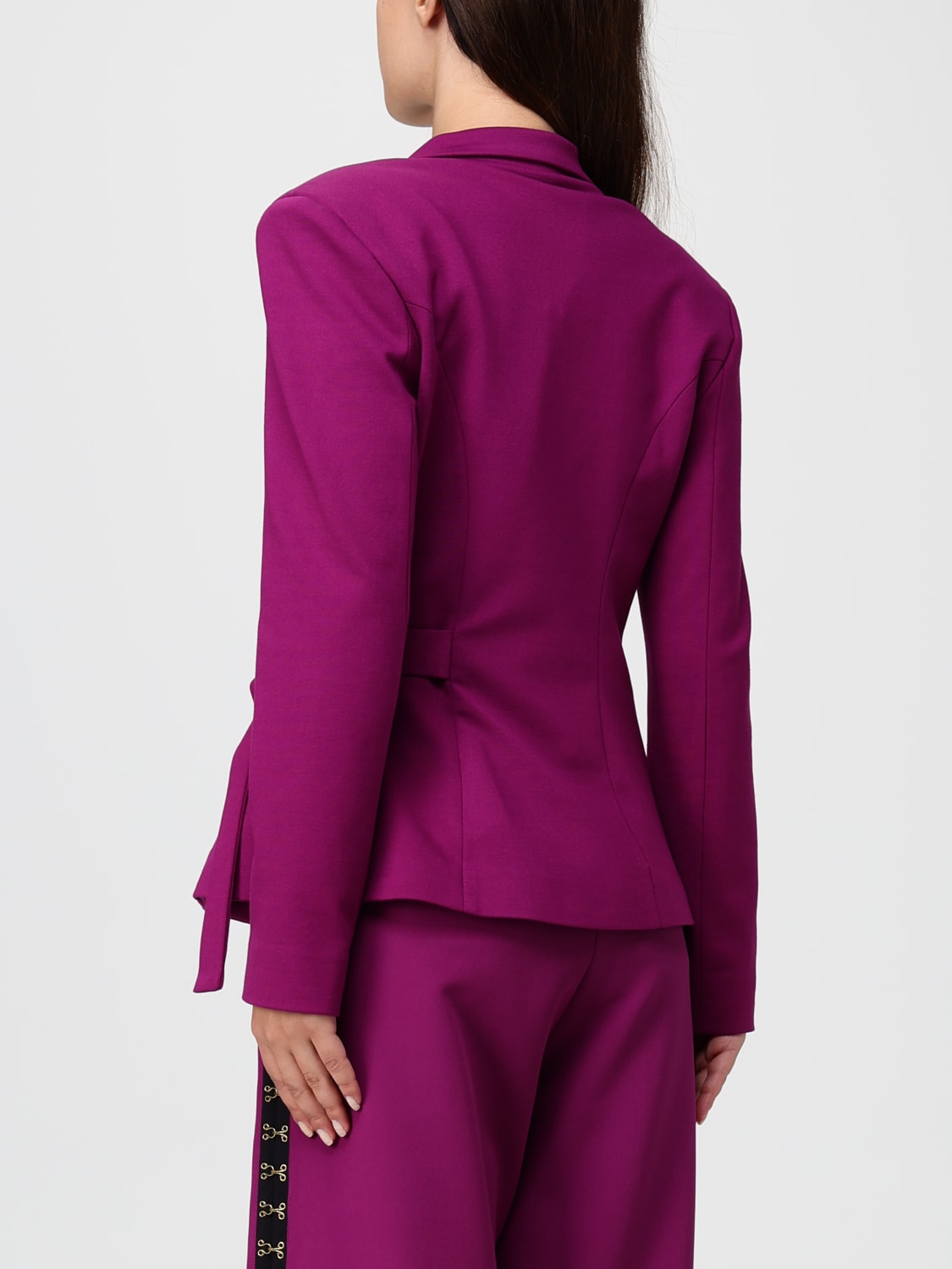 JUST CAVALLI VESTE: Blazer femme Just Cavalli, Violet - Img 3