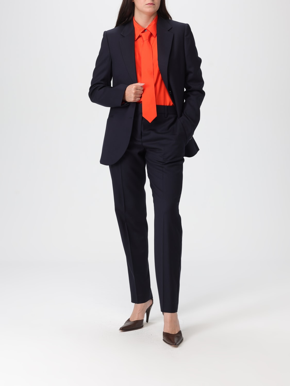 PAUL SMITH PANTALONES: Pantalón mujer Paul Smith, Azul Marino - Img 2