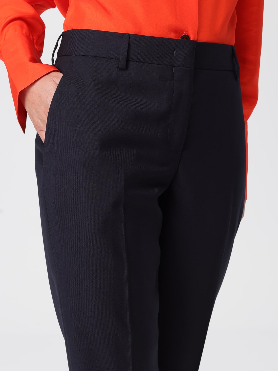 PAUL SMITH PANTALONES: Pantalón mujer Paul Smith, Azul Marino - Img 4