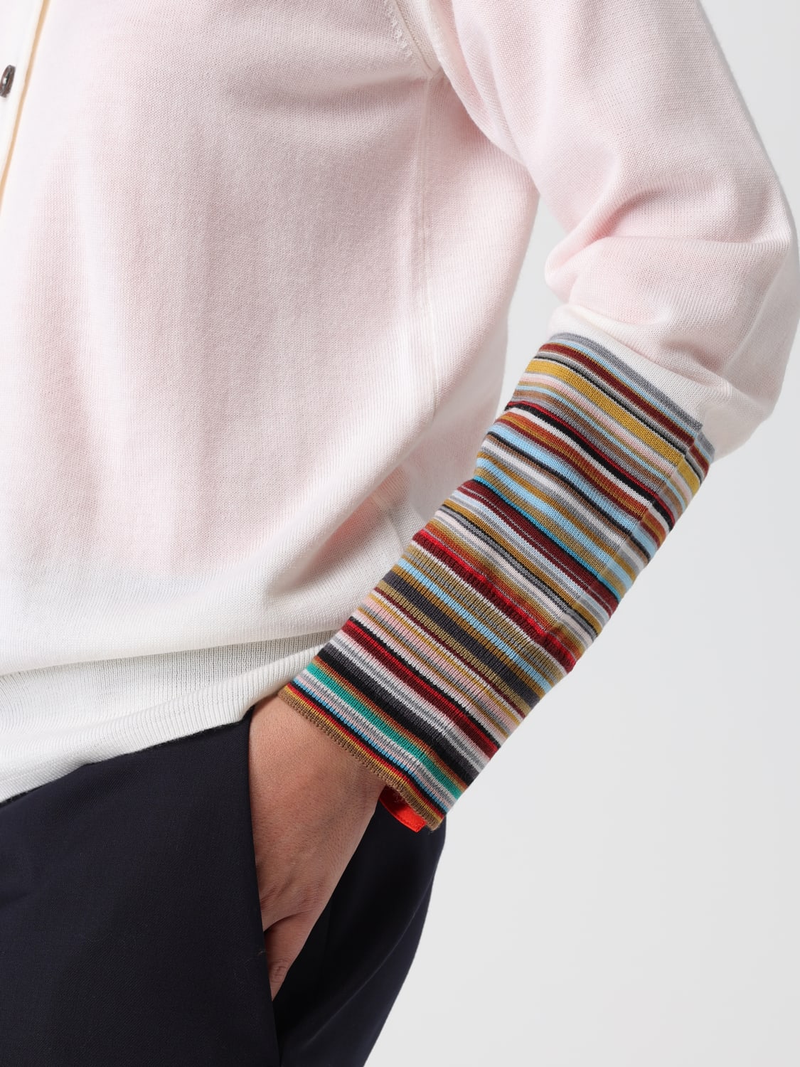 PAUL SMITH SWEATER: Cardigan woman Paul Smith, White - Img 4