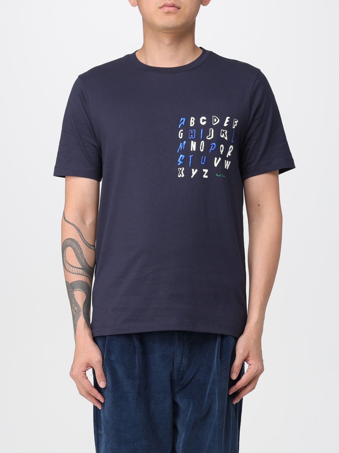 PAUL SMITH T-SHIRT: T-shirt men Paul Smith, Navy - Img 1