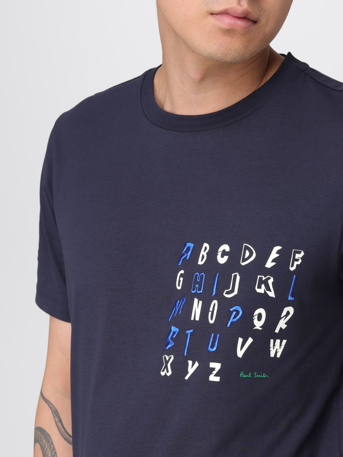 PAUL SMITH T-SHIRT: T-shirt men Paul Smith, Navy - Img 3