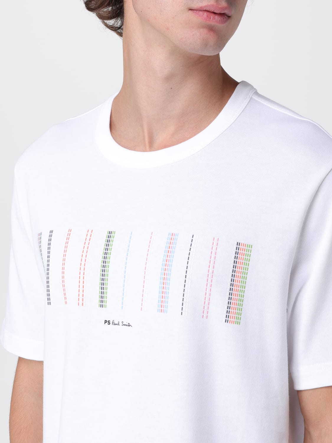 PS PAUL SMITH T-SHIRT: T-shirt men Ps Paul Smith, White - Img 3
