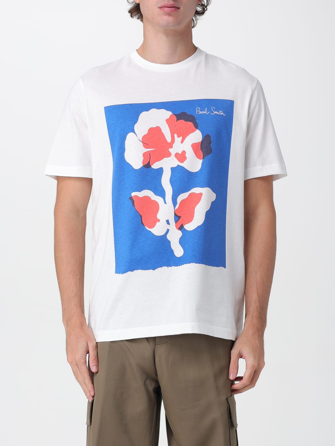PAUL SMITH T-SHIRT: T-shirt men Paul Smith, White - Img 1