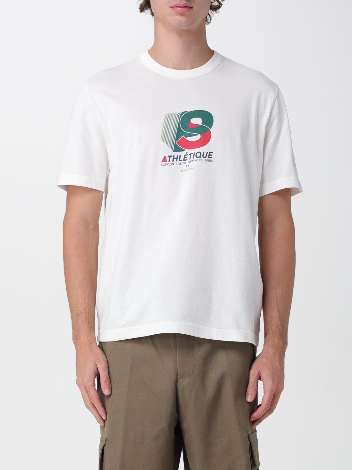 PS PAUL SMITH T-SHIRT: T-shirt men Ps Paul Smith, White - Img 1