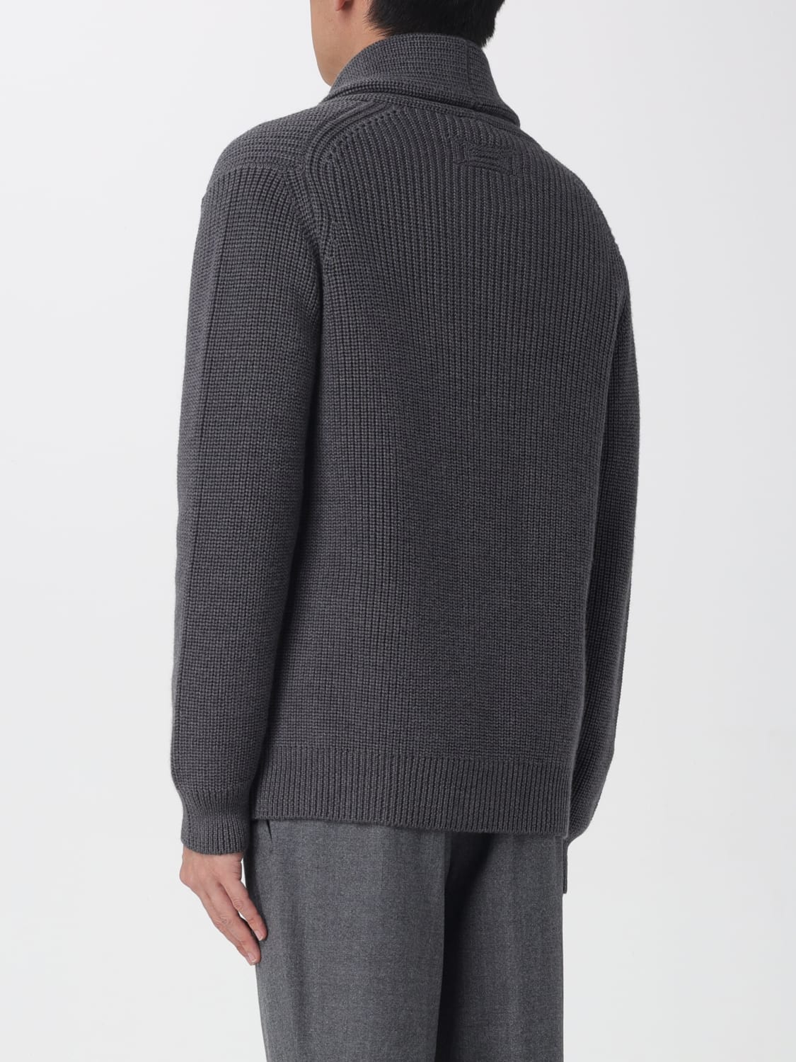 DRUMOHR SWEATER: Cardigan men Drumohr, Grey - Img 2