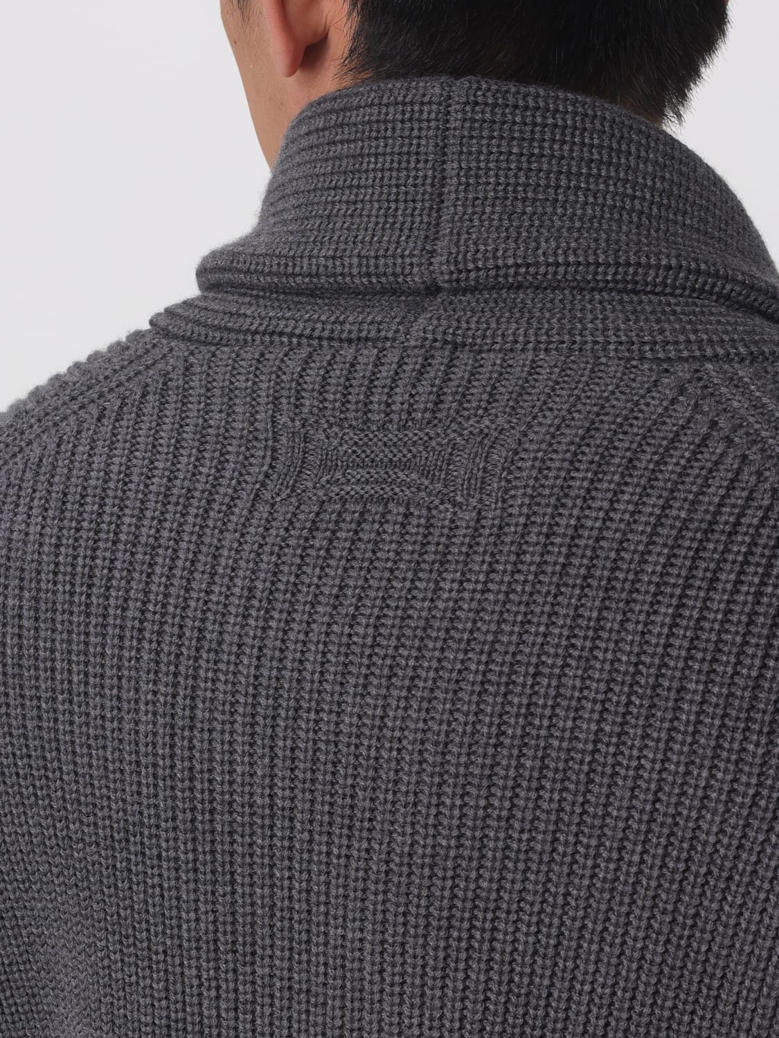 DRUMOHR SWEATER: Cardigan men Drumohr, Grey - Img 4