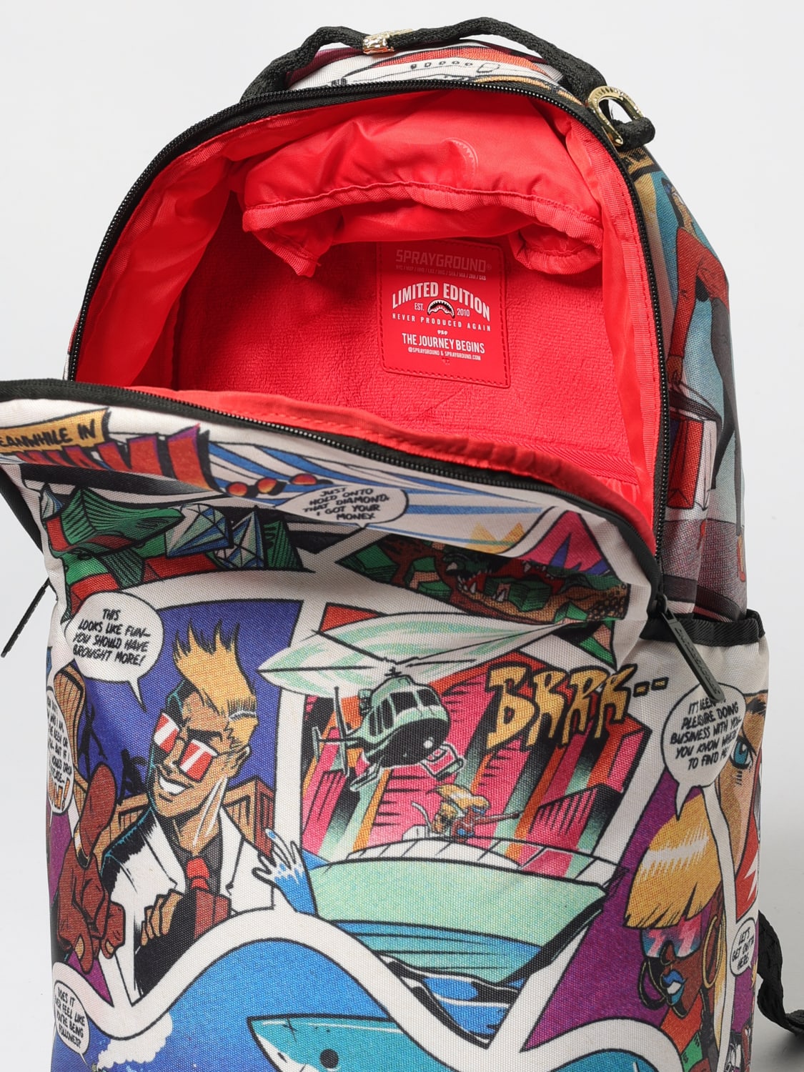 SPRAYGROUND BACKPACK: Backpack men Sprayground, Multicolor - Img 4