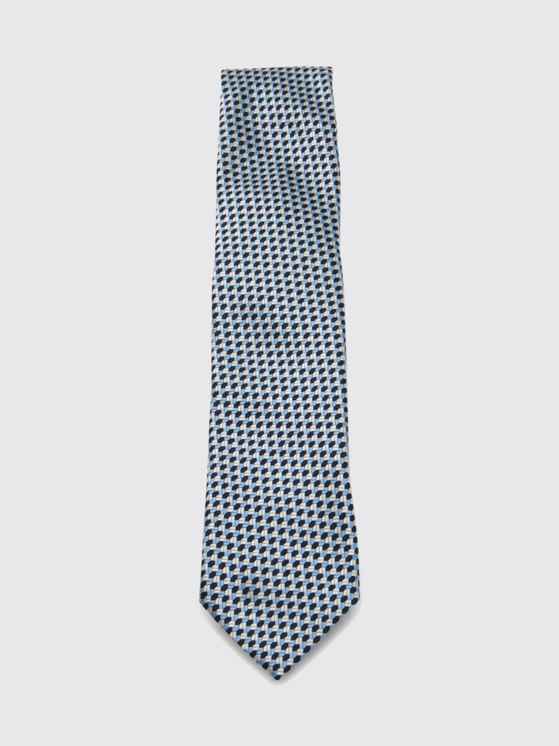 ZEGNA TIE: Tie men Zegna, Blue 1 - Img 1