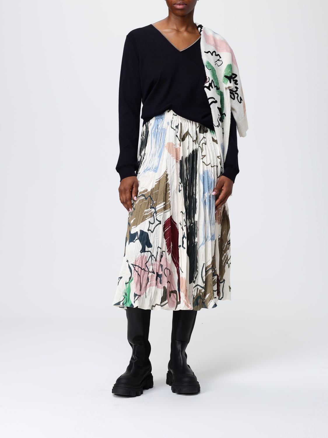 PAUL SMITH PULL: Pull femme Paul Smith, Bleu - Img 2