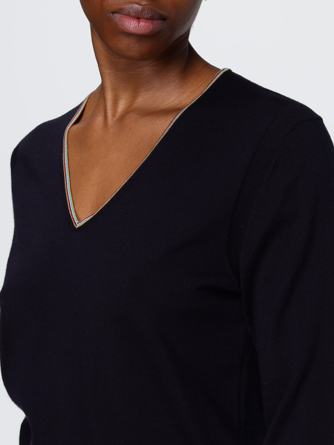 PAUL SMITH PULL: Pull femme Paul Smith, Bleu - Img 4