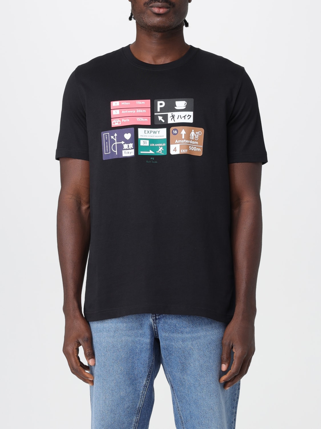 PS PAUL SMITH CAMISETA: Camiseta hombre Ps Paul Smith, Negro - Img 1