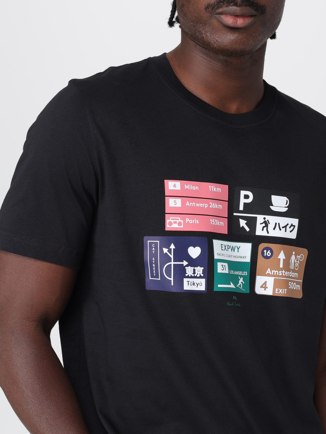 PS PAUL SMITH CAMISETA: Camiseta hombre Ps Paul Smith, Negro - Img 3