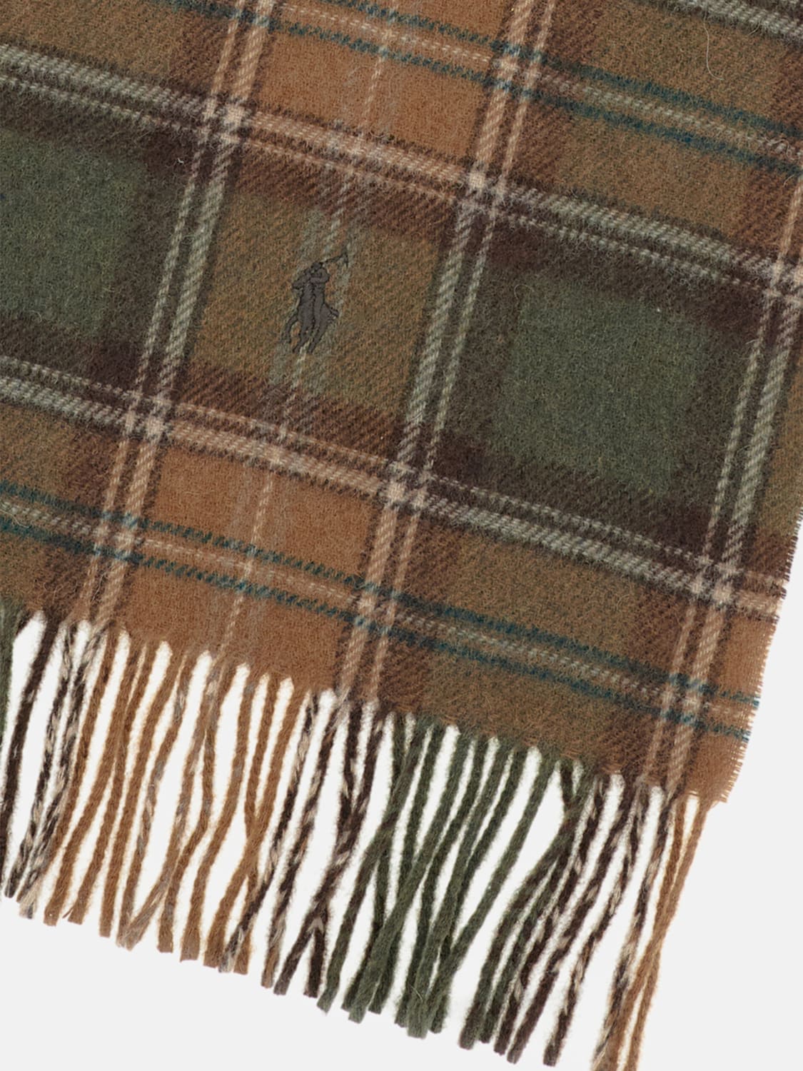POLO RALPH LAUREN SCIARPA: Sciarpa Polo Ralph Lauren in lana tartan , Fantasia - Img 2