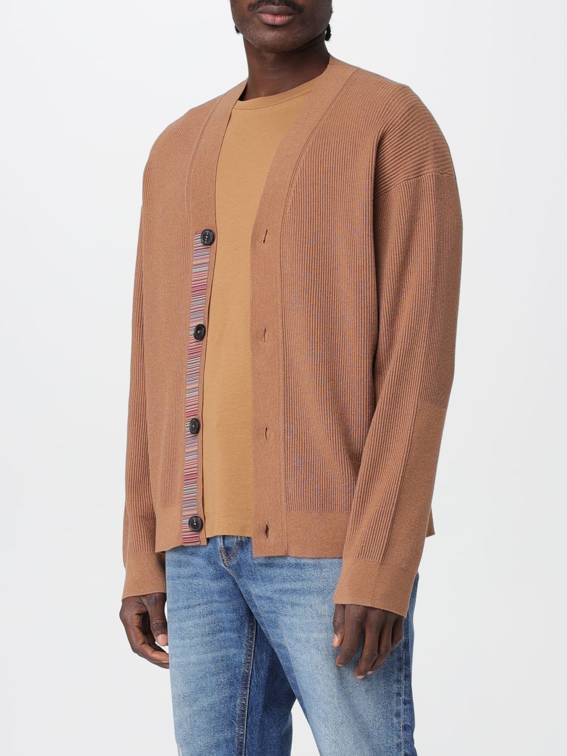 PAUL SMITH SWEATER: Cardigan men Paul Smith, Orange - Img 3