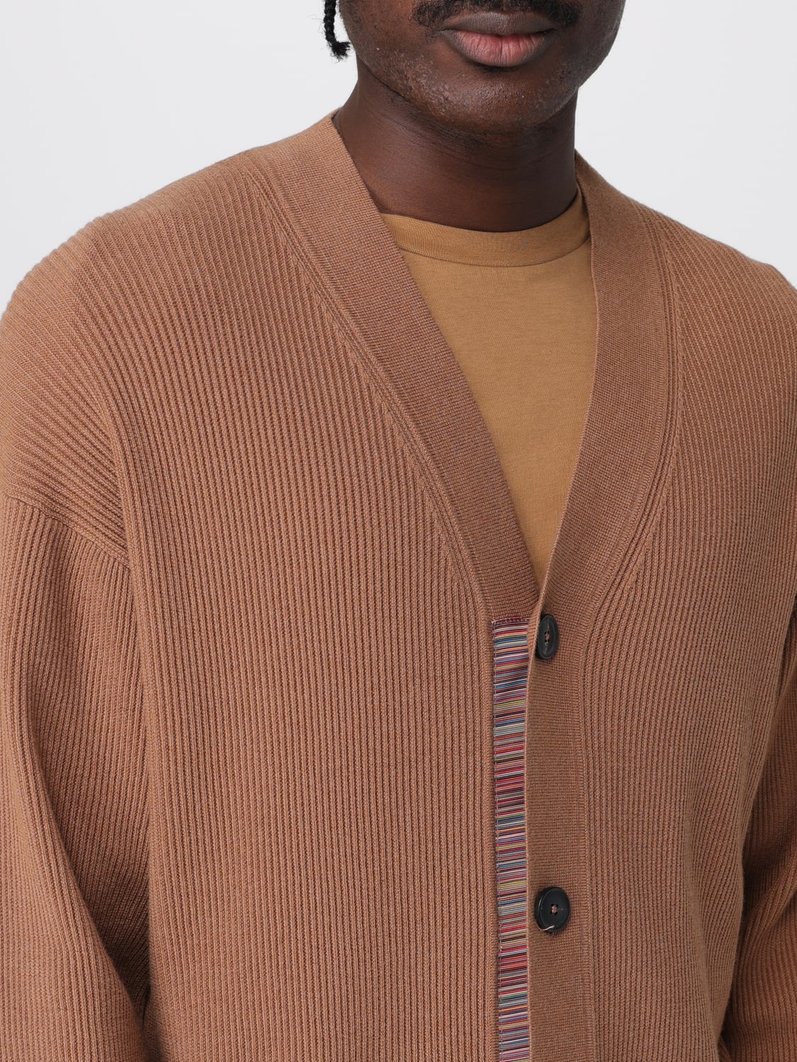 PAUL SMITH SWEATER: Cardigan men Paul Smith, Orange - Img 4