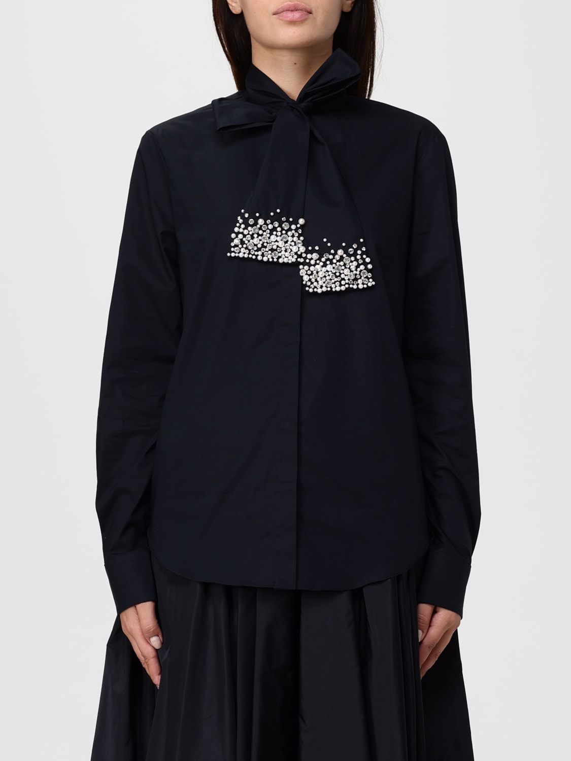 VIVETTA HEMDBLUSE: Hemdbluse damen Vivetta, Schwarz - Img 1