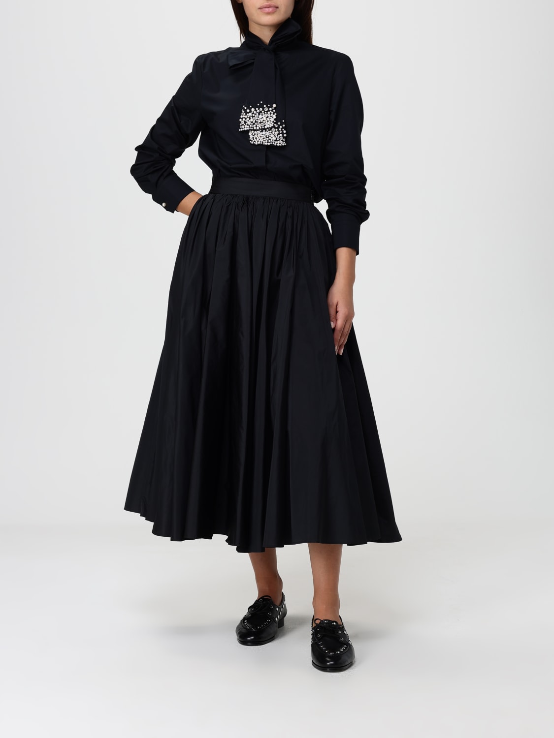 VIVETTA HEMDBLUSE: Hemdbluse damen Vivetta, Schwarz - Img 2