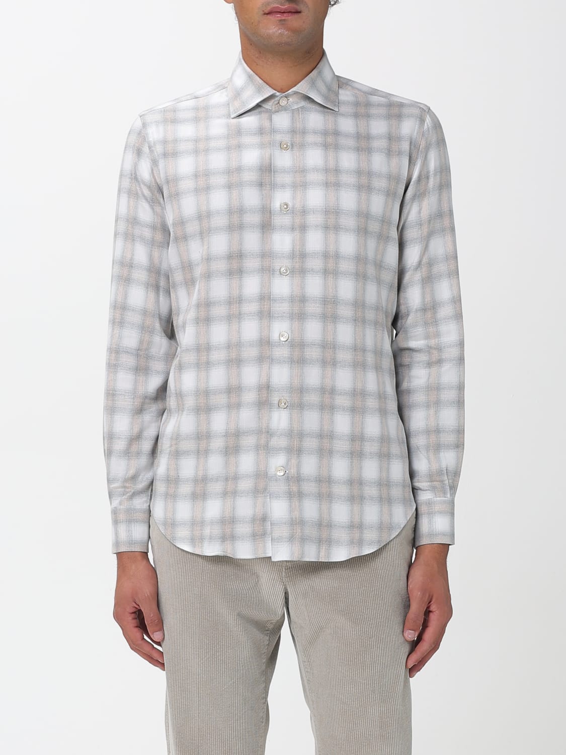 ELEVENTY SHIRT: Shirt men Eleventy, Sand - Img 1