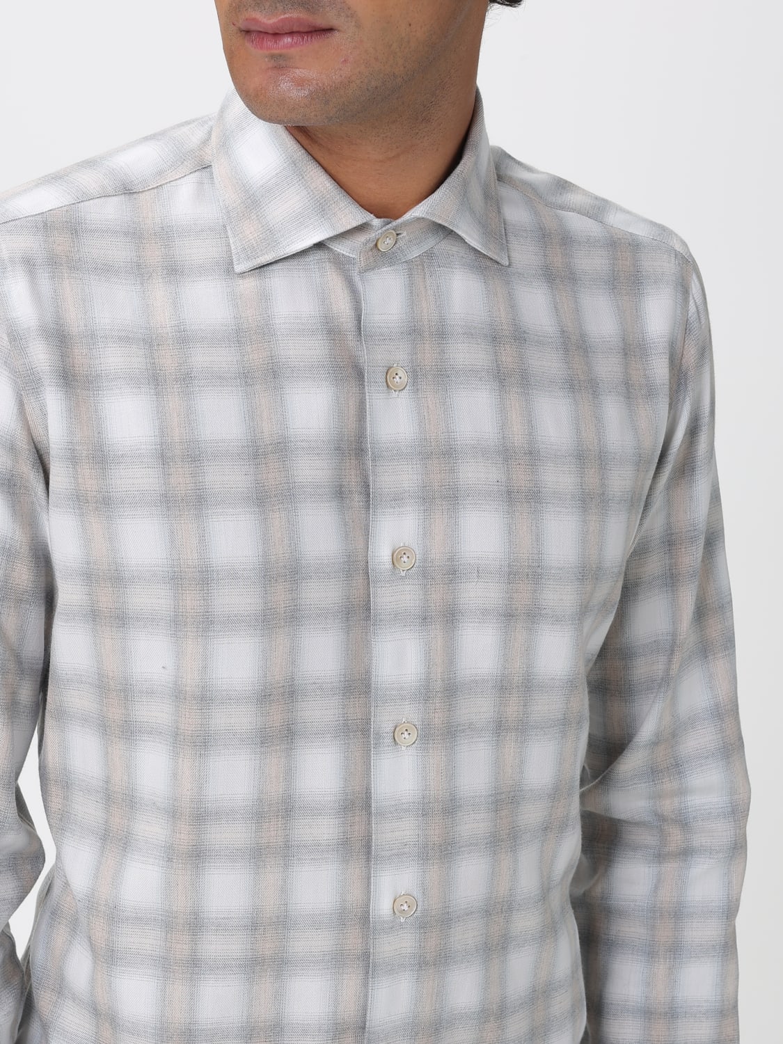 ELEVENTY SHIRT: Shirt men Eleventy, Sand - Img 3