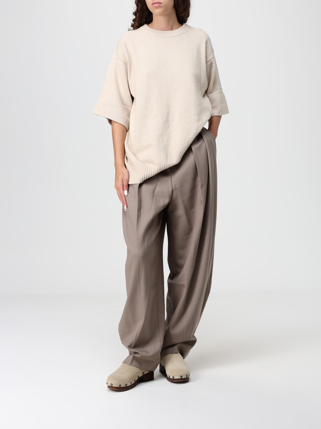 SEE BY CHLOÉ PULL: T-shirt femme See by ChloÉ, Beige - Img 2