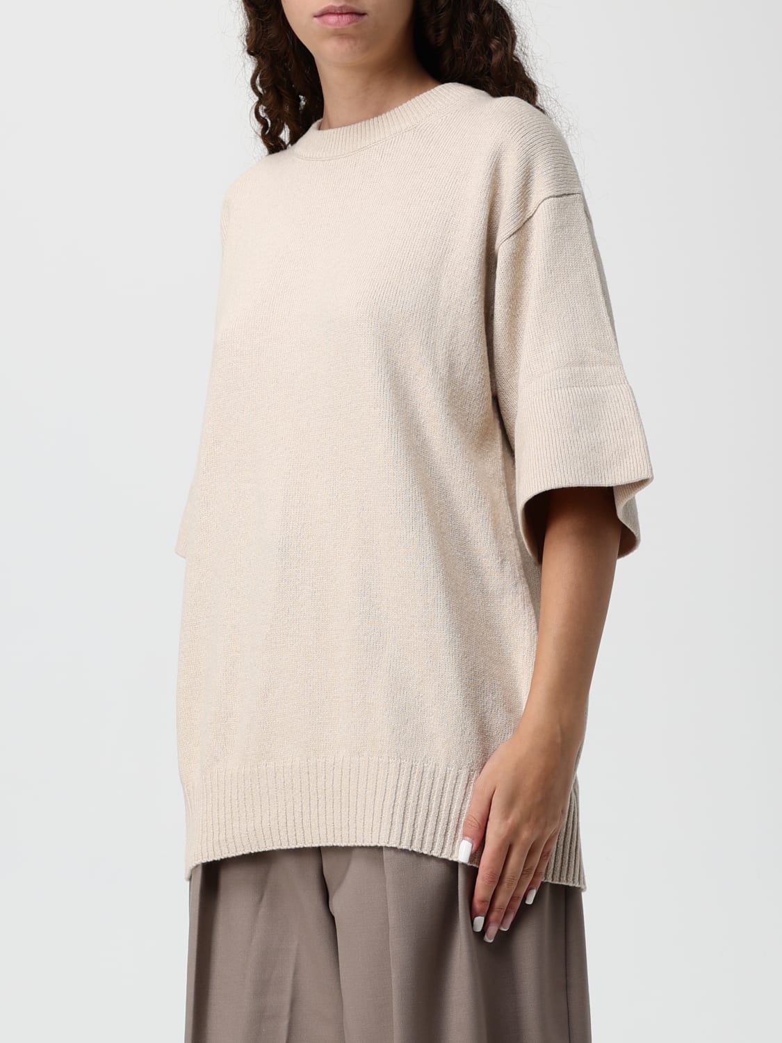 SEE BY CHLOÉ PULL: T-shirt femme See by ChloÉ, Beige - Img 4