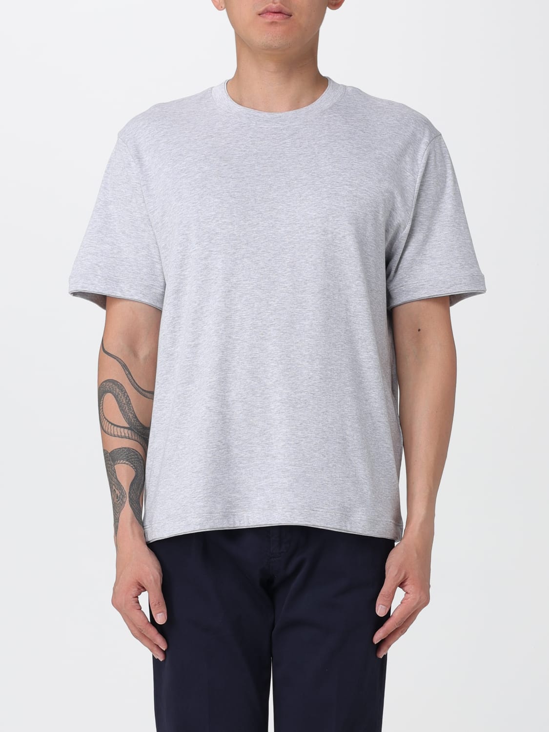ELEVENTY T-SHIRT: T-shirt men Eleventy, Grey - Img 1