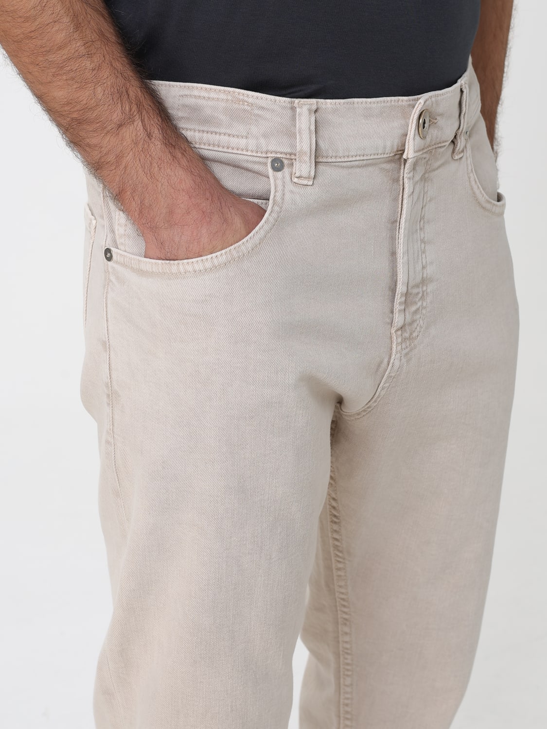 ELEVENTY JEANS: Jeans herren Eleventy, Sand - Img 3