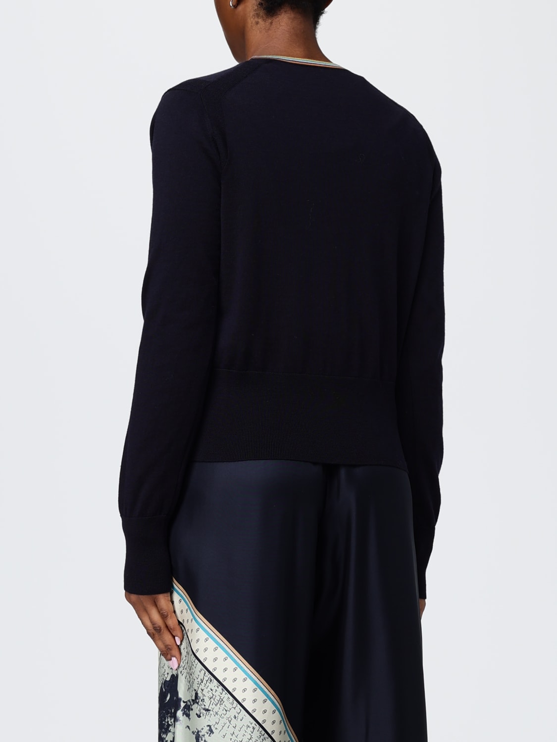 PAUL SMITH JERSEY: Cárdigan mujer Paul Smith, Azul Oscuro - Img 3