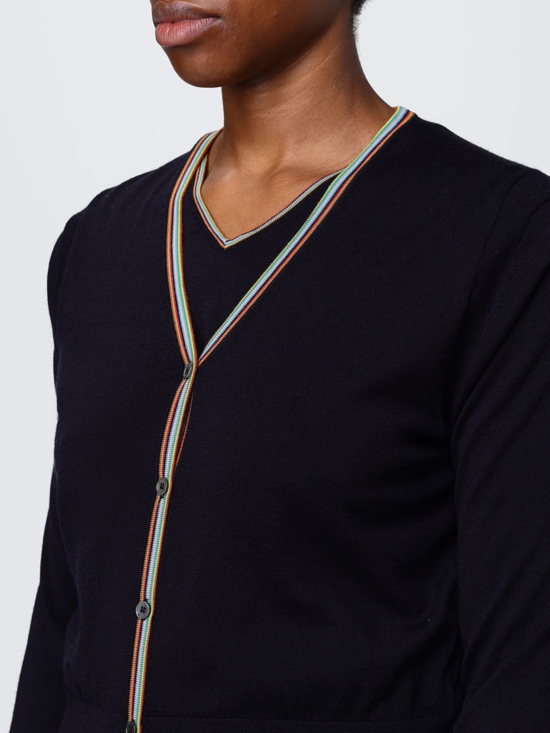 PAUL SMITH JERSEY: Cárdigan mujer Paul Smith, Azul Oscuro - Img 4