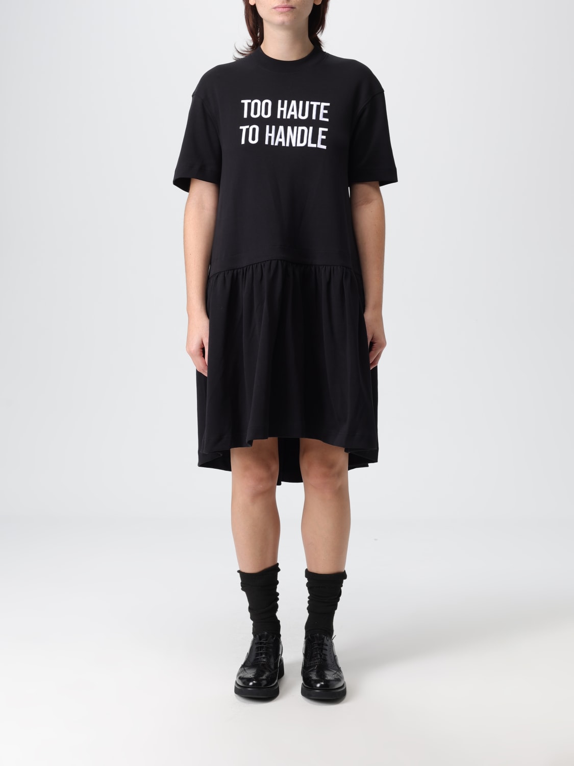 MOSCHINO COUTURE VESTIDO: Vestido mujer Moschino Couture, Negro - Img 1