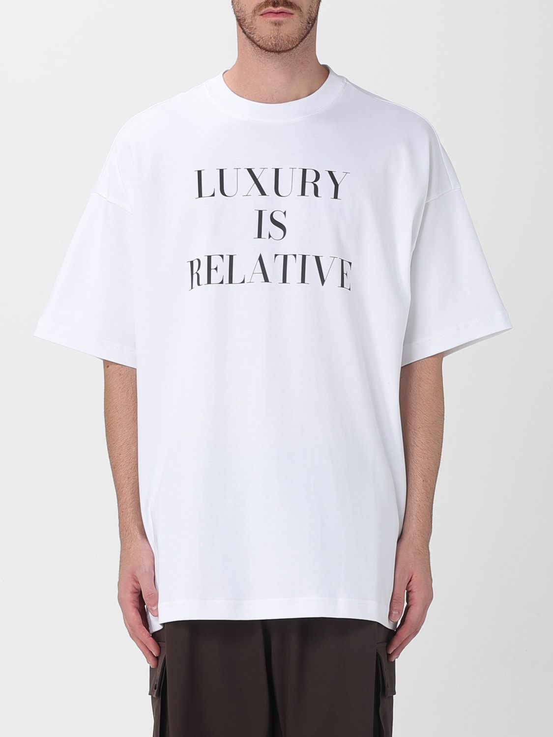 MOSCHINO COUTURE T恤: T恤 男士 Moschino Couture, 白色 - Img 1