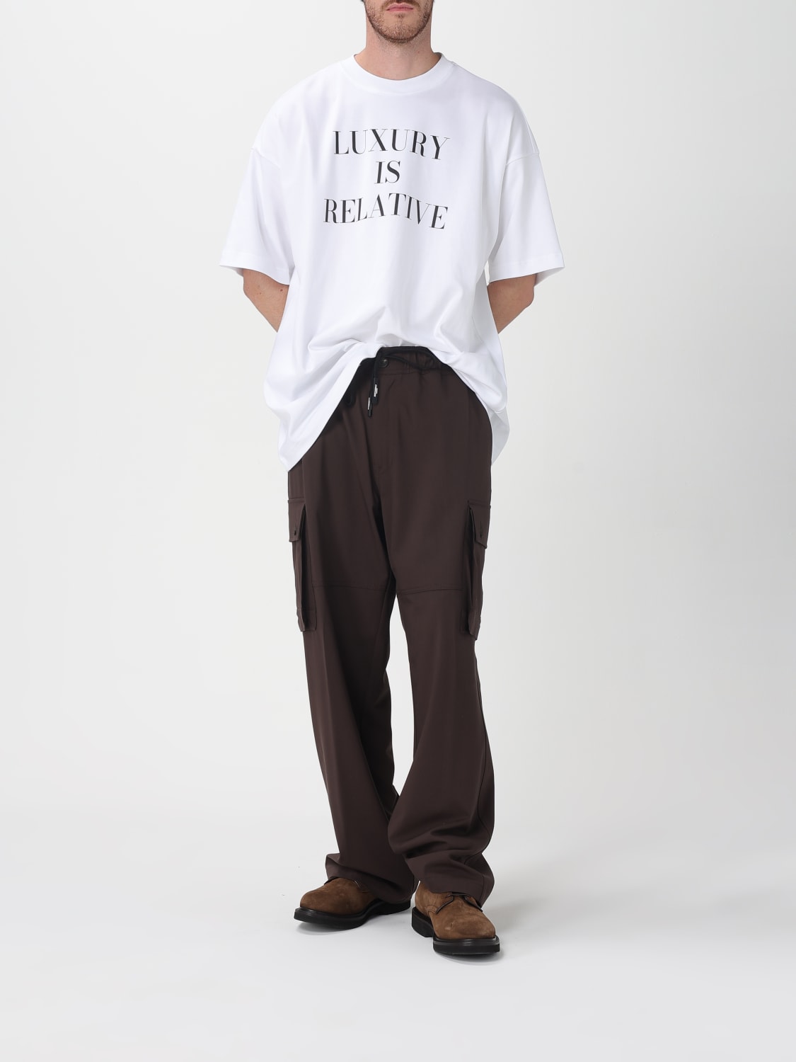 MOSCHINO COUTURE T恤: T恤 男士 Moschino Couture, 白色 - Img 2