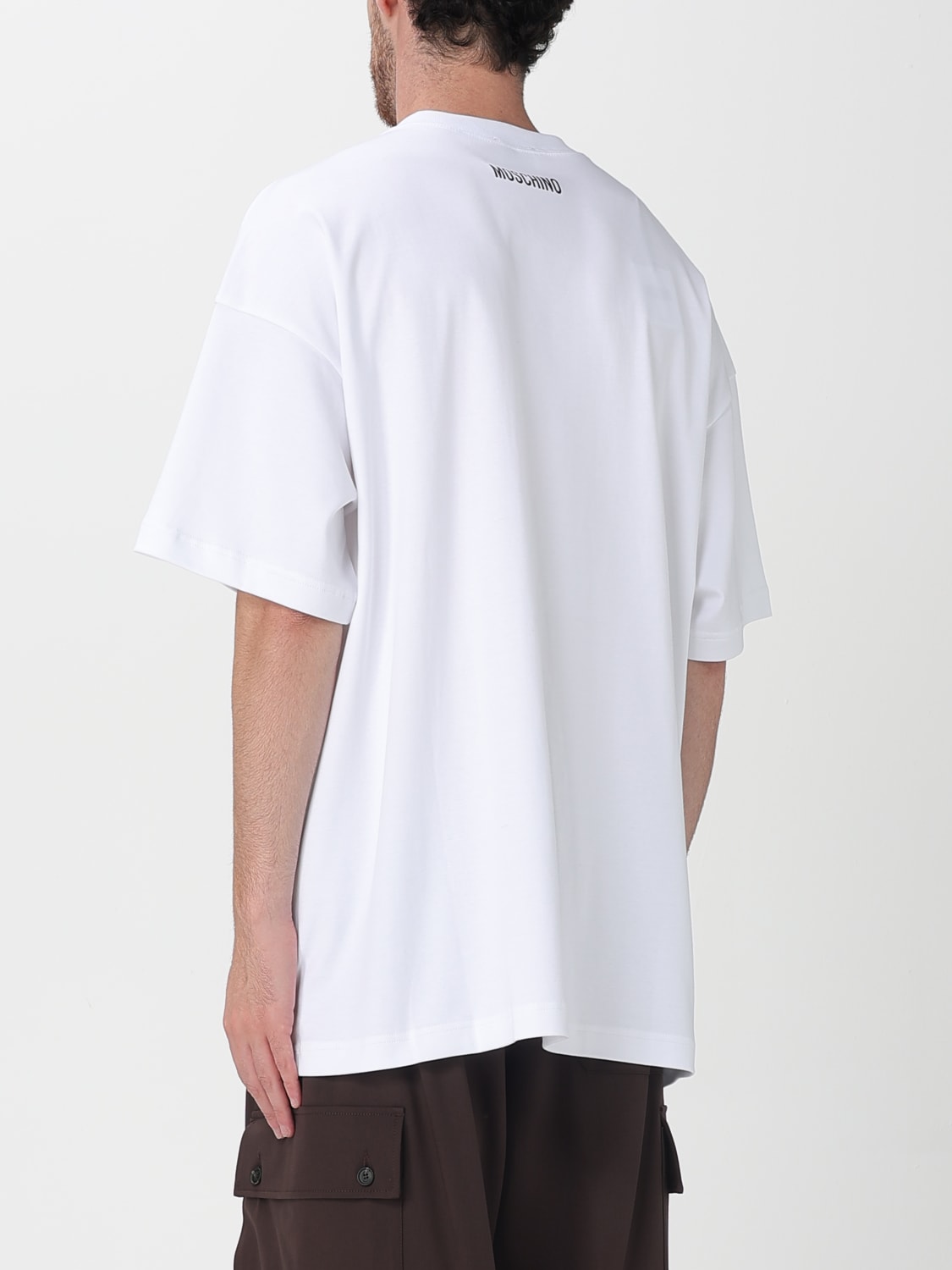 MOSCHINO COUTURE T恤: T恤 男士 Moschino Couture, 白色 - Img 3