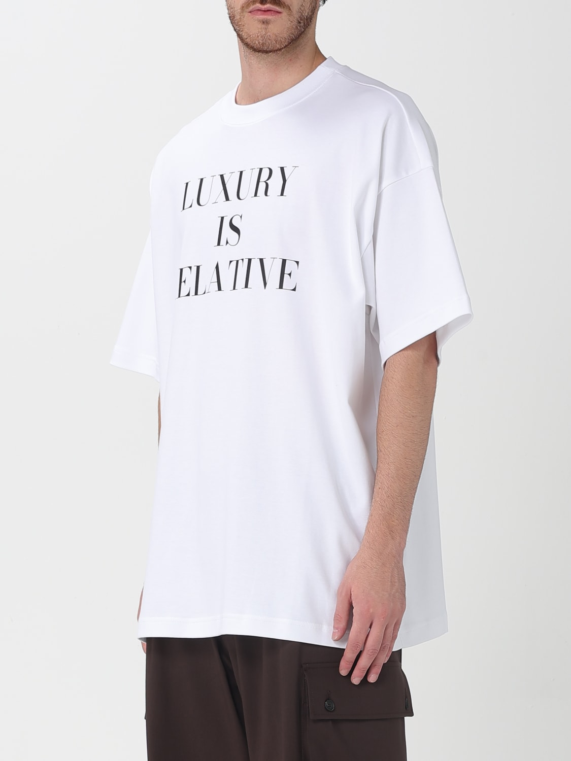 MOSCHINO COUTURE T恤: T恤 男士 Moschino Couture, 白色 - Img 4