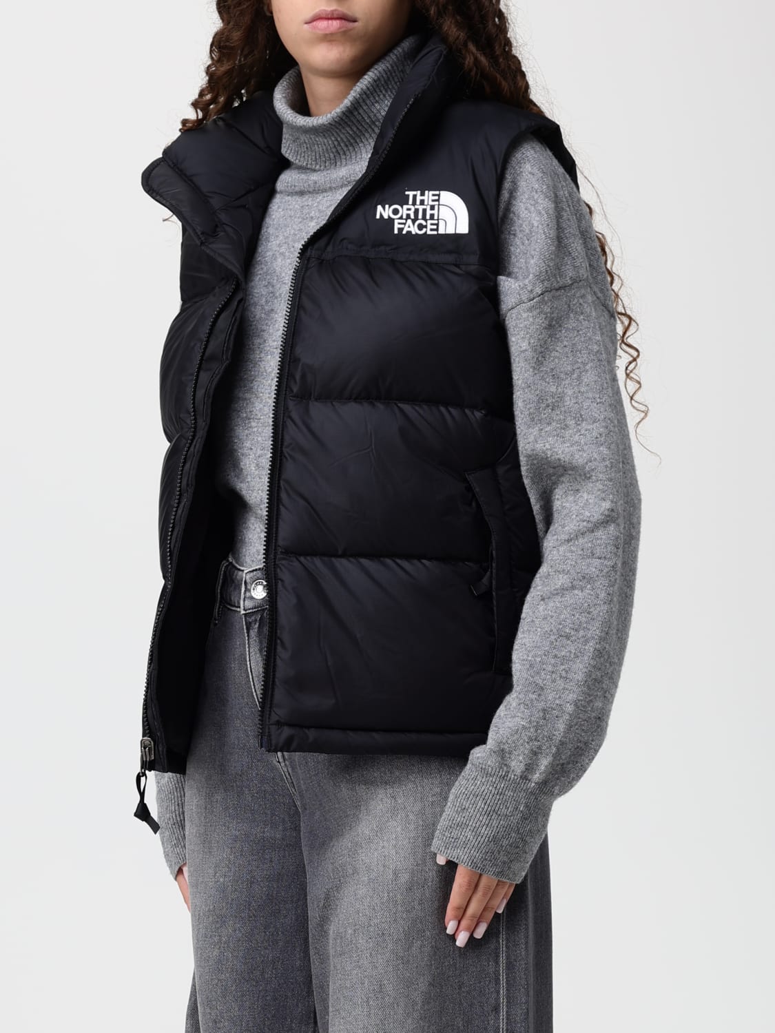 THE NORTH FACE WAISTCOAT: Jacket woman The North Face, Black - Img 3
