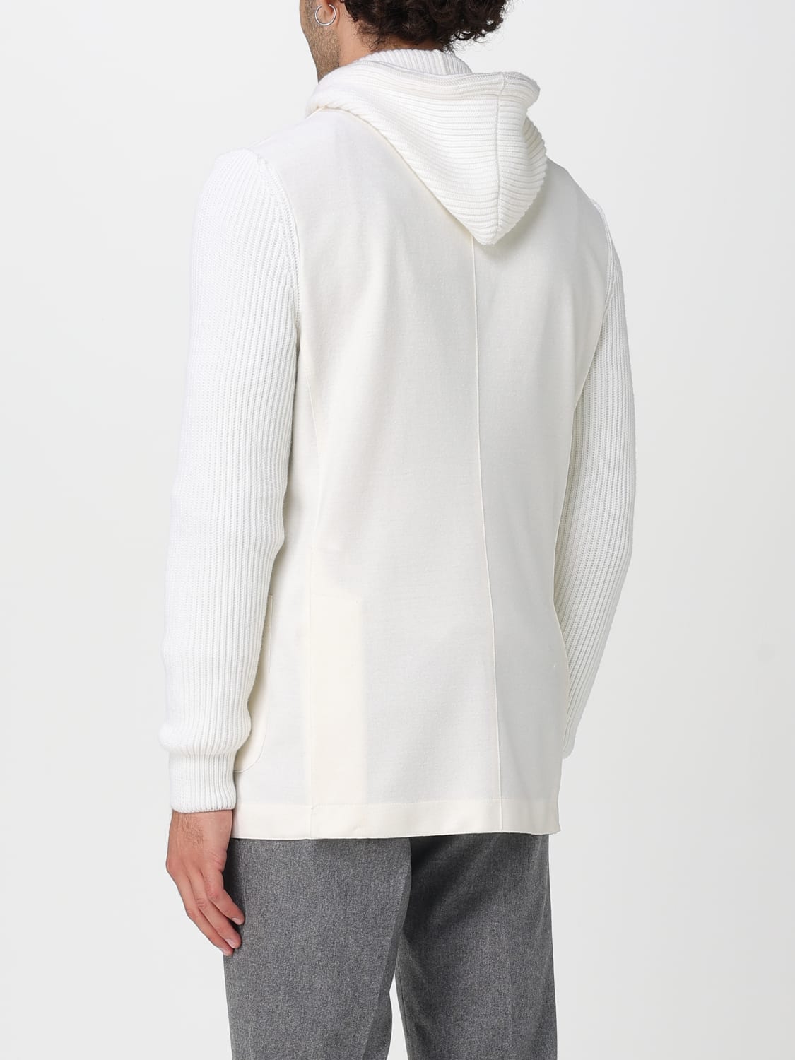 ELEVENTY JACKET: Blazer men Eleventy, Ivory - Img 2