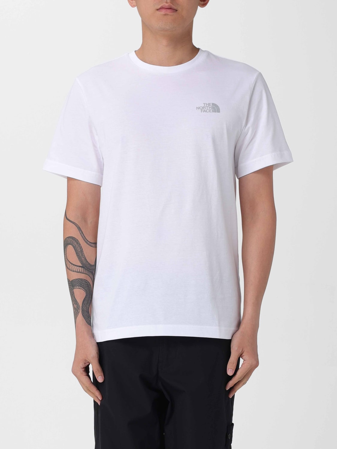 THE NORTH FACE T-SHIRT: T-shirt men The North Face, White - Img 1