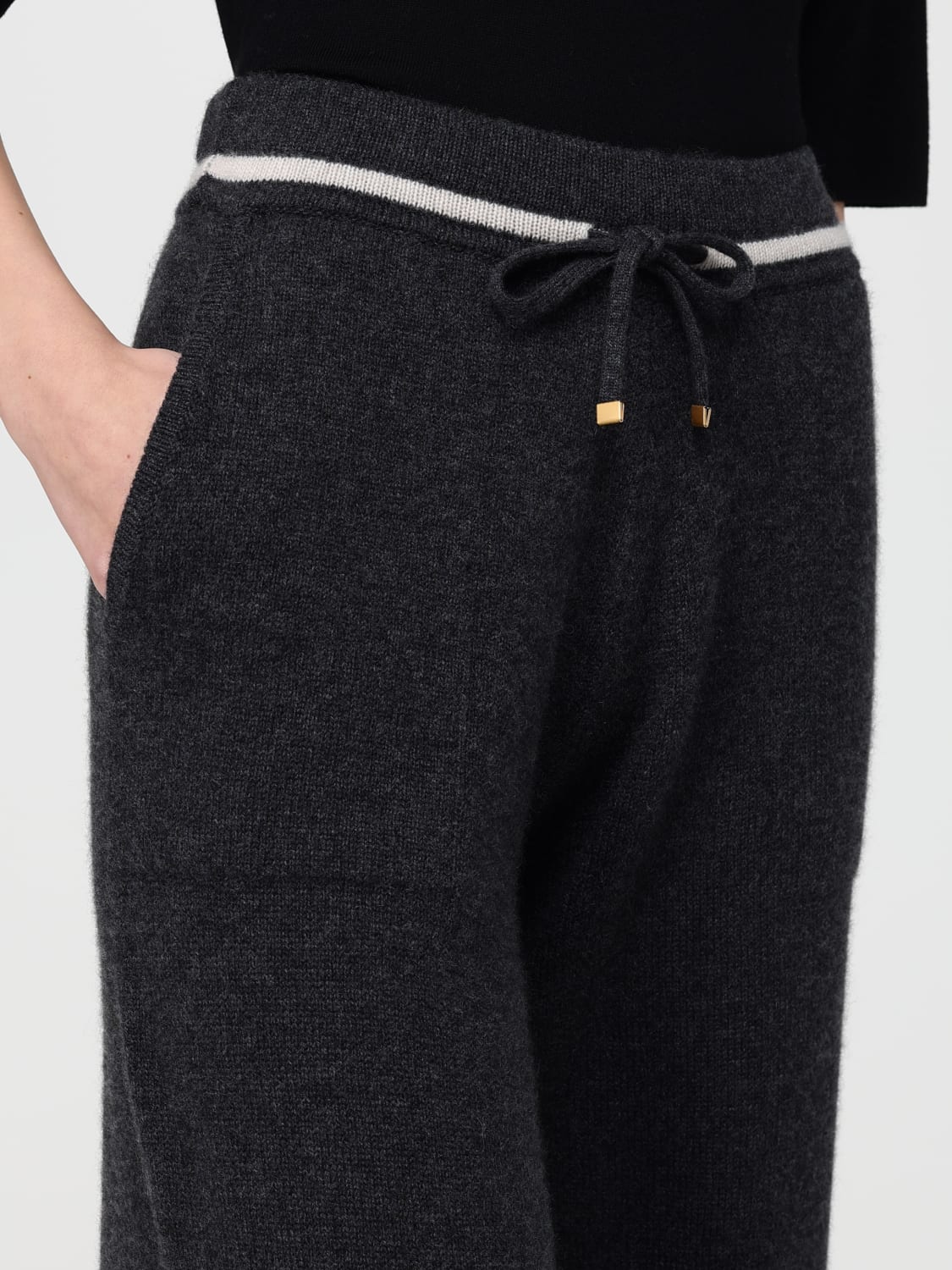 ELEVENTY PANTS: Pants woman Eleventy, Grey - Img 3